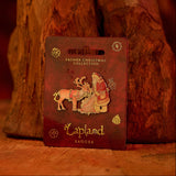 Lapland Badge Collection - Father Christmas and Reindeer