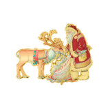 Lapland Badge Collection - Father Christmas and Reindeer