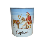 Lapland Father Christmas and Reindeer Mug